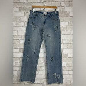 Austin Landing Cross Denim Jeans Size 7